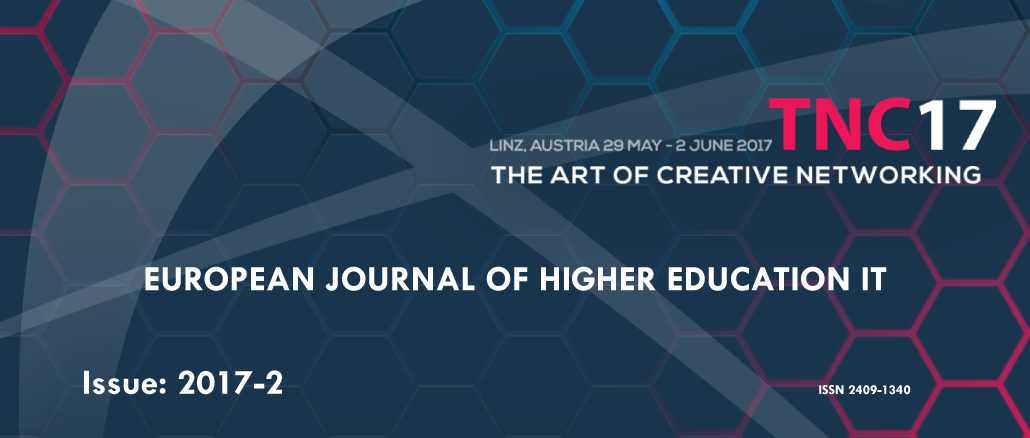 European Journal of Higher Education IT 2017-2