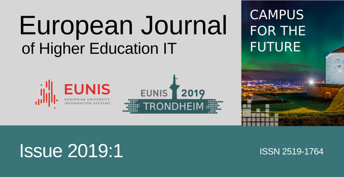 European Journal of Higher Education IT 2019-1