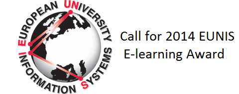 Call for 2014 EUNIS E-learning Award