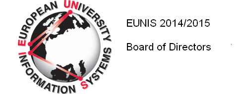 2014/15 EUNIS Board of Directors