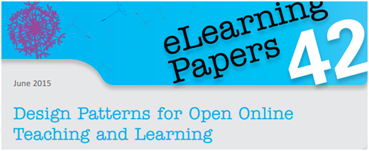 Open Education Europa: Design Patterns for Open Online Teaching and Learning