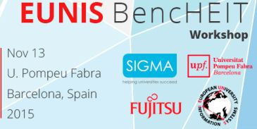 EUNIS workshop on Higher Education IT benchmarking: Nov 13, Barcelona