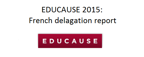 EDUCAUSE Annual Conference 2015: visits to Purdue University & University of Washington