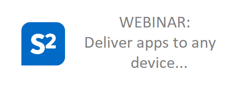 Software2 webinar: Deliver apps to any device…  Wed, 12 Sep, 11am CET